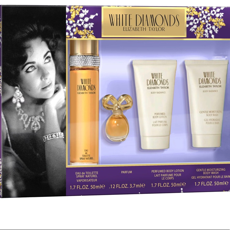 Elizabeth Taylor White Diamonds Set